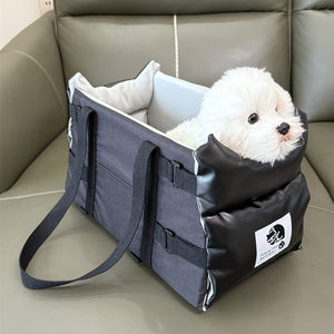 The Ultimate Comfort for Your Pet: Leather Pet Bed Carrier and Car Seat Mat