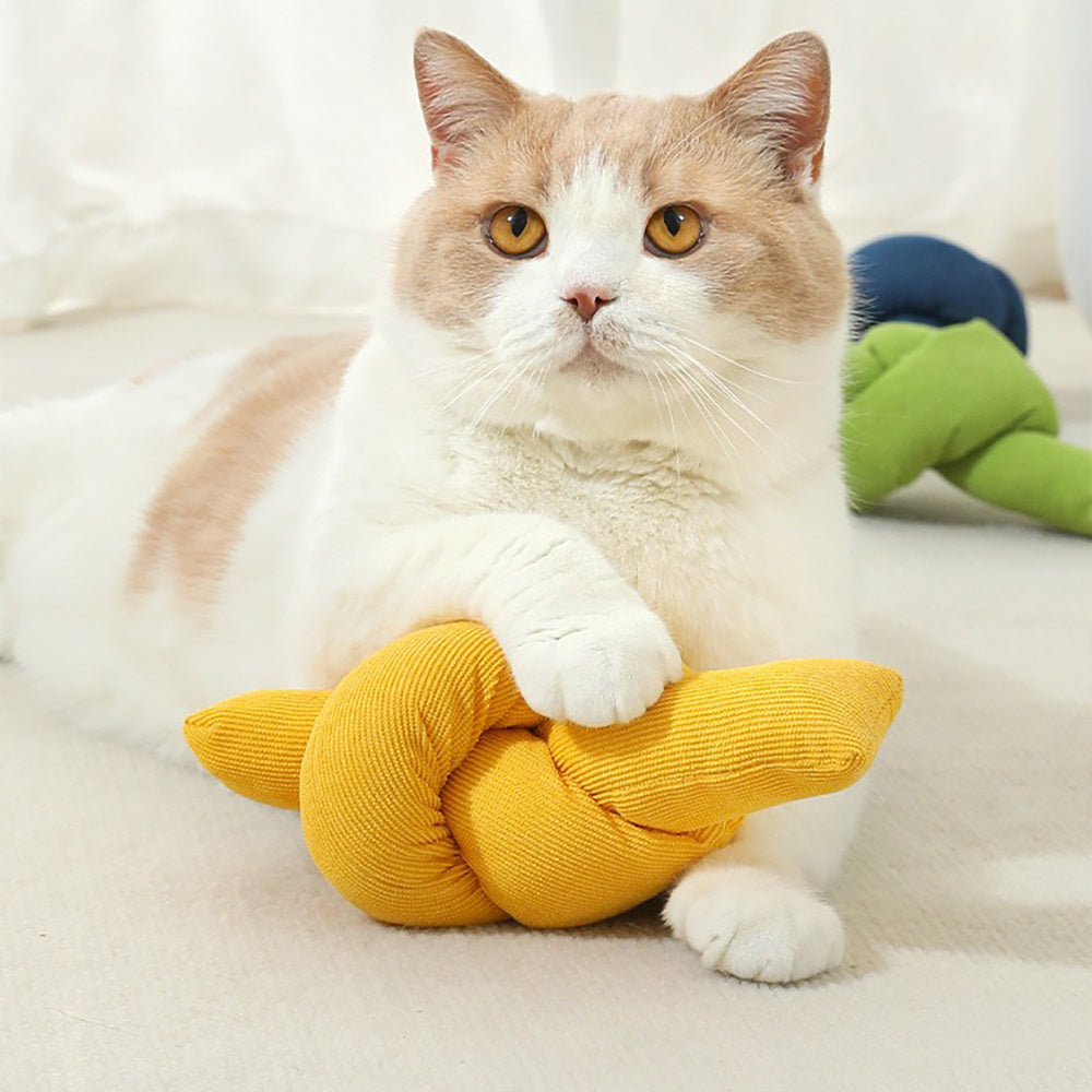 Unleash Joy with the Pet Natural Cotton Knot Rope Tug Toy
